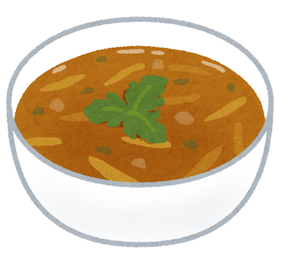 In my soup