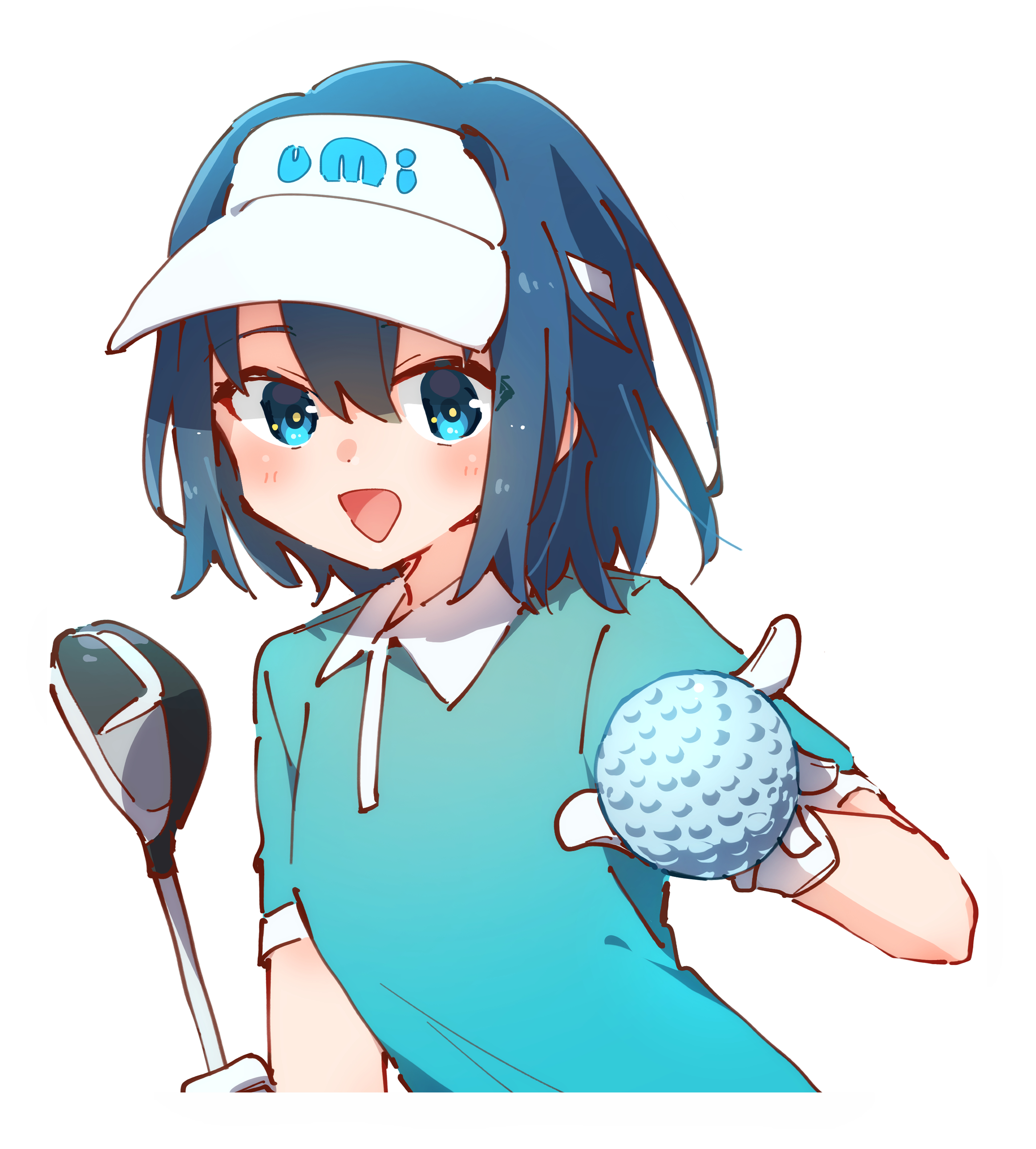 Golf Anime Character